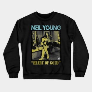 Neil Young - Golden Vintage Crewneck Sweatshirt